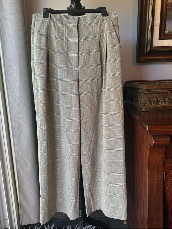 H&M Pants - H&M Plaid Wide Leg Pants Sz 10 EUC